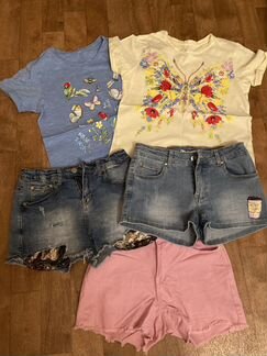 Вещи на девочку пакетом рост 152