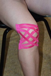 Кинезио тейп BBTape ICE 5см 5м розовый