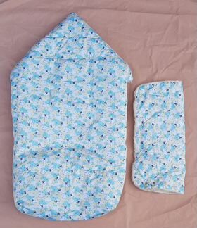 Зимний конверт для новорожденных