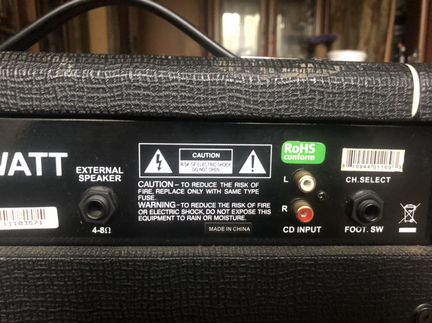 Комбоусилитель Hiwatt Maxwatt G20