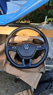 Руль в сборе с подушкой для VW Jetta 6, Golf 7