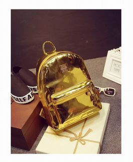 Голографический Рюкзак синий