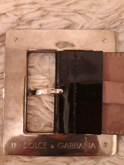 Ремень кожаный D&G, burberry оригинал