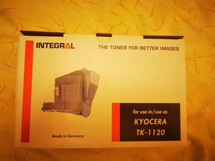 Картридж kyocera TK-1120 чёрный новый