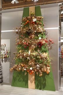 Новогоднее оформление витрин