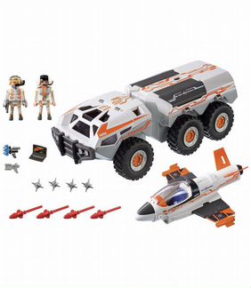 Новый playmobil Суперагенты Боевой грузовик команд