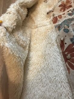 Пальто для девочки р.110