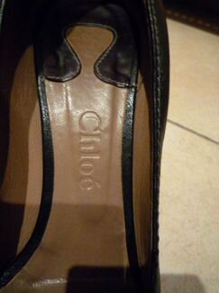 Chloe туфли черные, 37 размер, оригинал