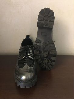 Ботинки кожаные Италия