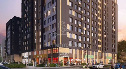 2-к квартира, 55 м², 6/12 эт.