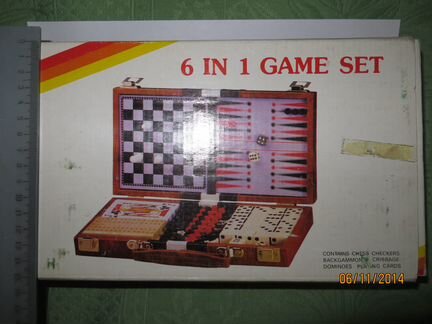 Набор игр 6 в 1