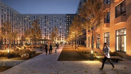 1-к квартира, 43.6 м², 13/33 эт.