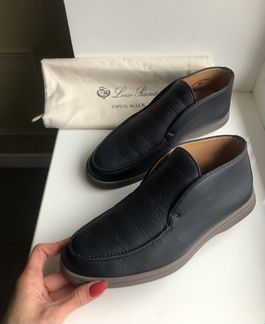 Кожаные ботинки Loro Piana open walk оригинал