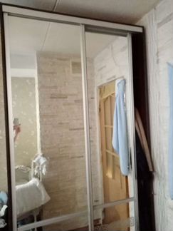 Двери купе зеркальные 224*57
