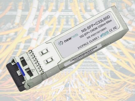 SFP+ 60 км 23 dB 10G c DDM cwdm 10gbase-ZR