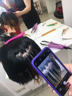 Обучение наращиванию волос