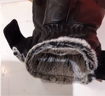 Новые женские кожаные перчатки. Бирки на месте. Ра