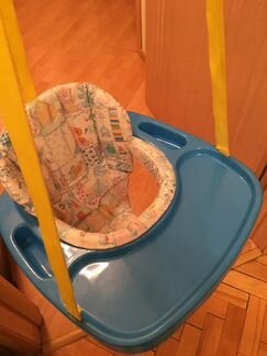 Подвесные прыгунки с сидением и столиком на дверь