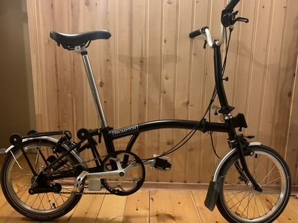 Brompton M3L 2019 года, черный
