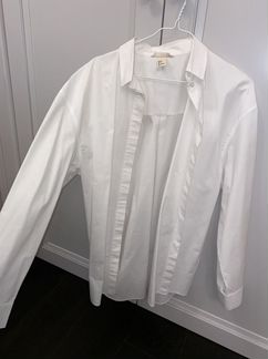 Белая рубашка свободный крой 36 размер