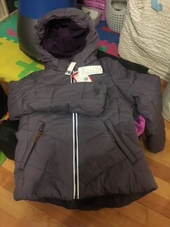 Куртка рейма Reima 122 128 фиолетовая и оранжевая