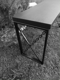 Стол в стиле loft