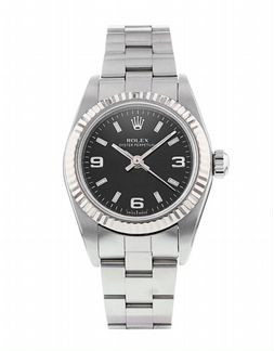 Rolex Oyster Perpetual Non-Date Steel & White Gold