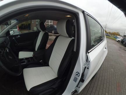 Чехлы Киа Спортаж 4. Авточехлы из экокожи