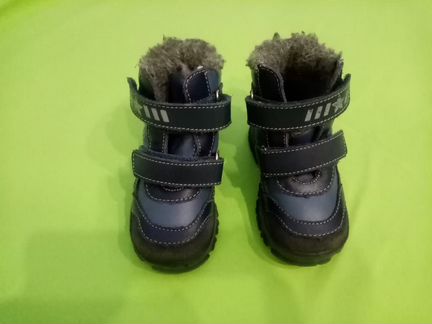 Осенние кожаные ботинки Котофей