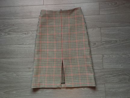 Massimo dutti юбка в клетку