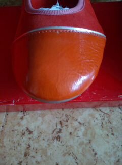 Балетки замшевые, р-р 36