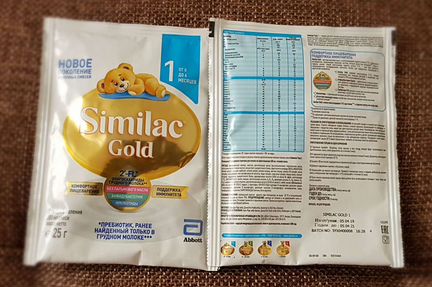 Смесь similac gold от 0 до 6 мес