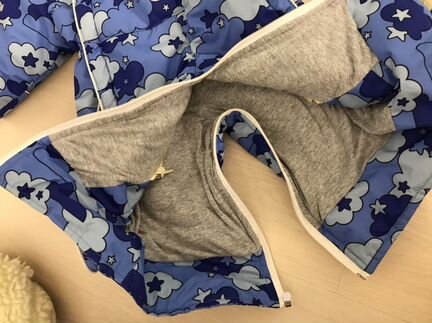 Комбинезон демисезонный (вставка зима) 80р