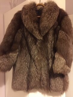 Шуба из песца