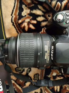 Фотоаппарат Nikon d60+обьектив+средства по уходу