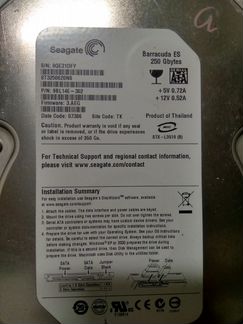 Seagate ST3250620NS 250Gb